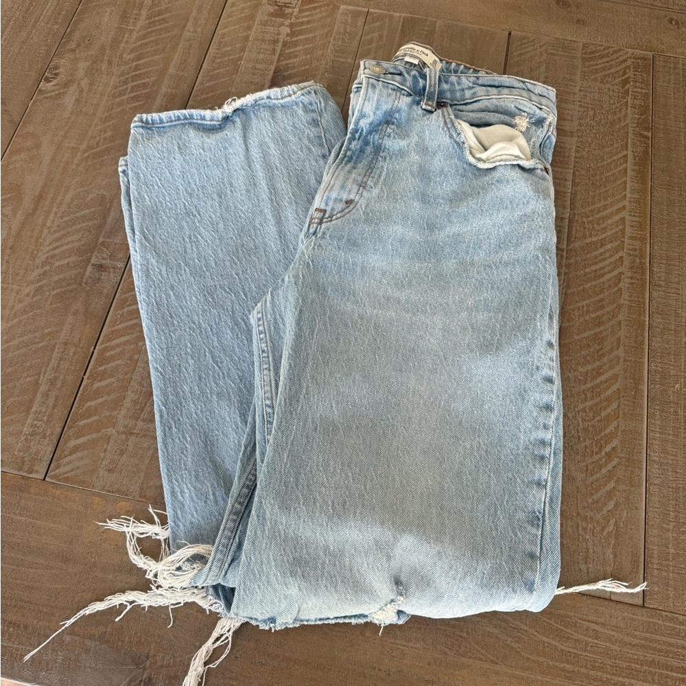 Abercrombie high rise 90s, curve love size 10 jeans